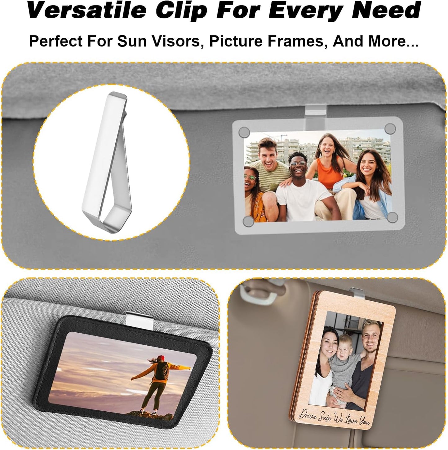 4 Pack Car Sun Visor Photo — view 7
