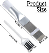 2Pcs Radiator Fin Comb,Coil Cleaning Brush — view 2