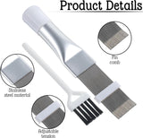 2Pcs Radiator Fin Comb,Coil Cleaning Brush — view 3