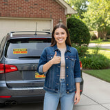 4PCS Student Driver Sticker for Car,Non-Magnetic — view 4