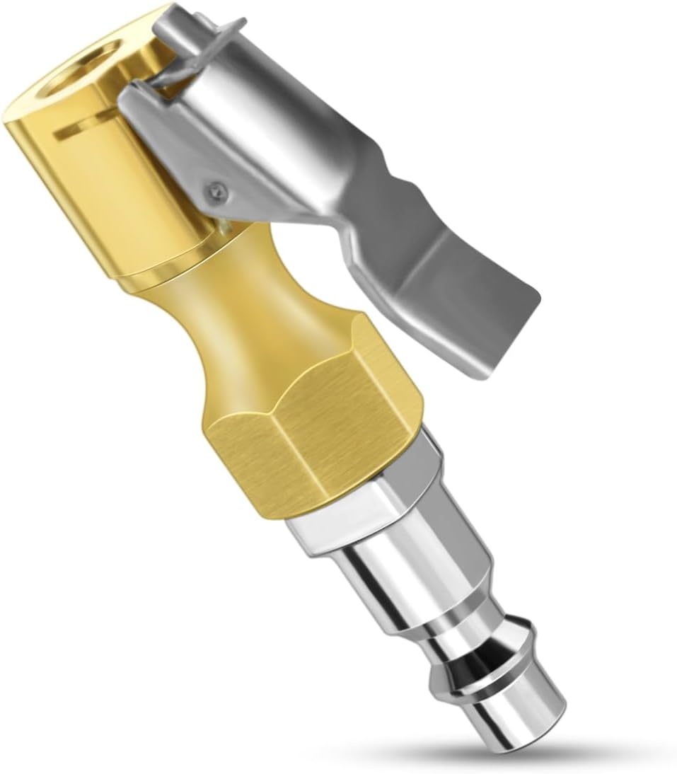 Air Chuck with Clip Tyre Inflator — view 2