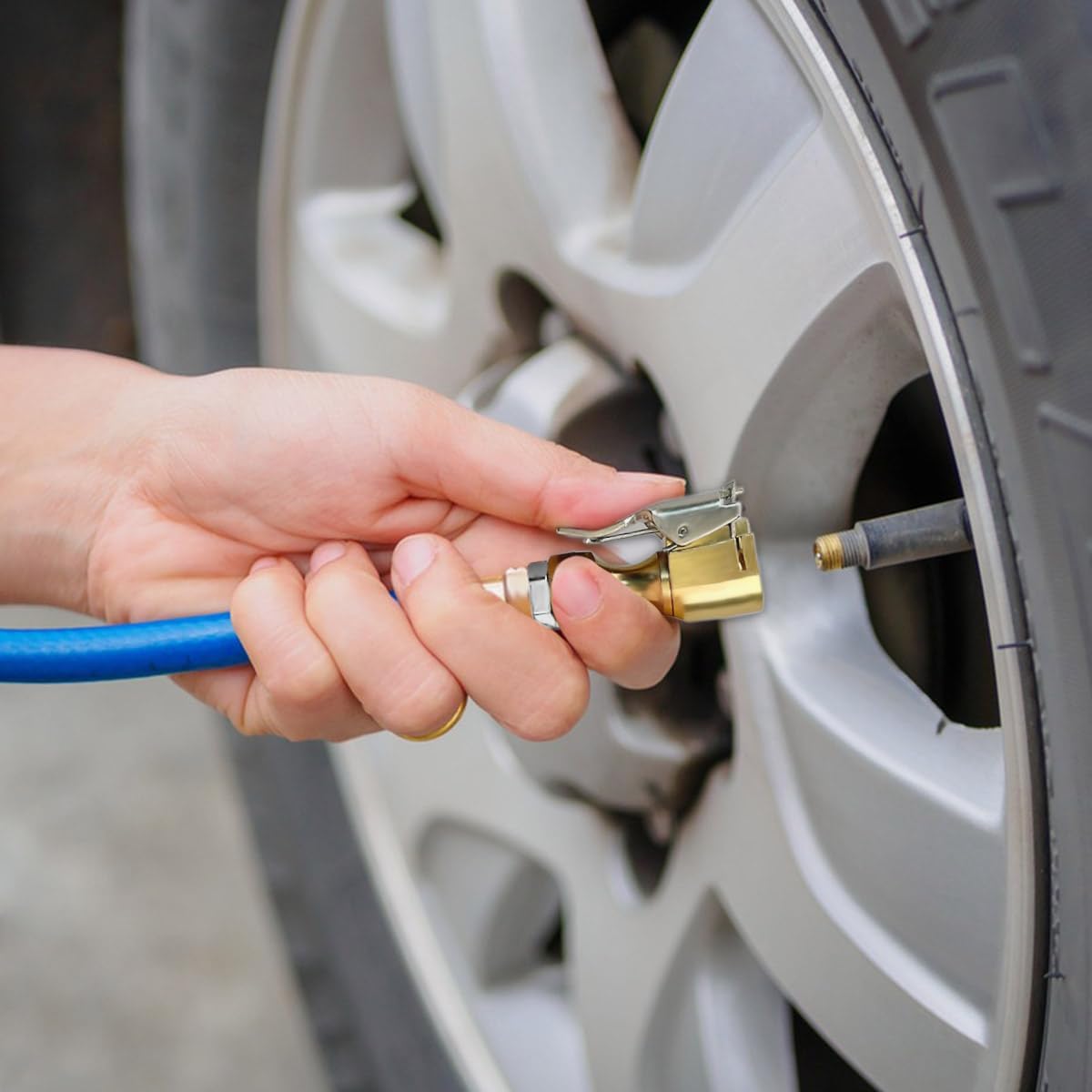Air Chuck with Clip Tyre Inflator — view 5