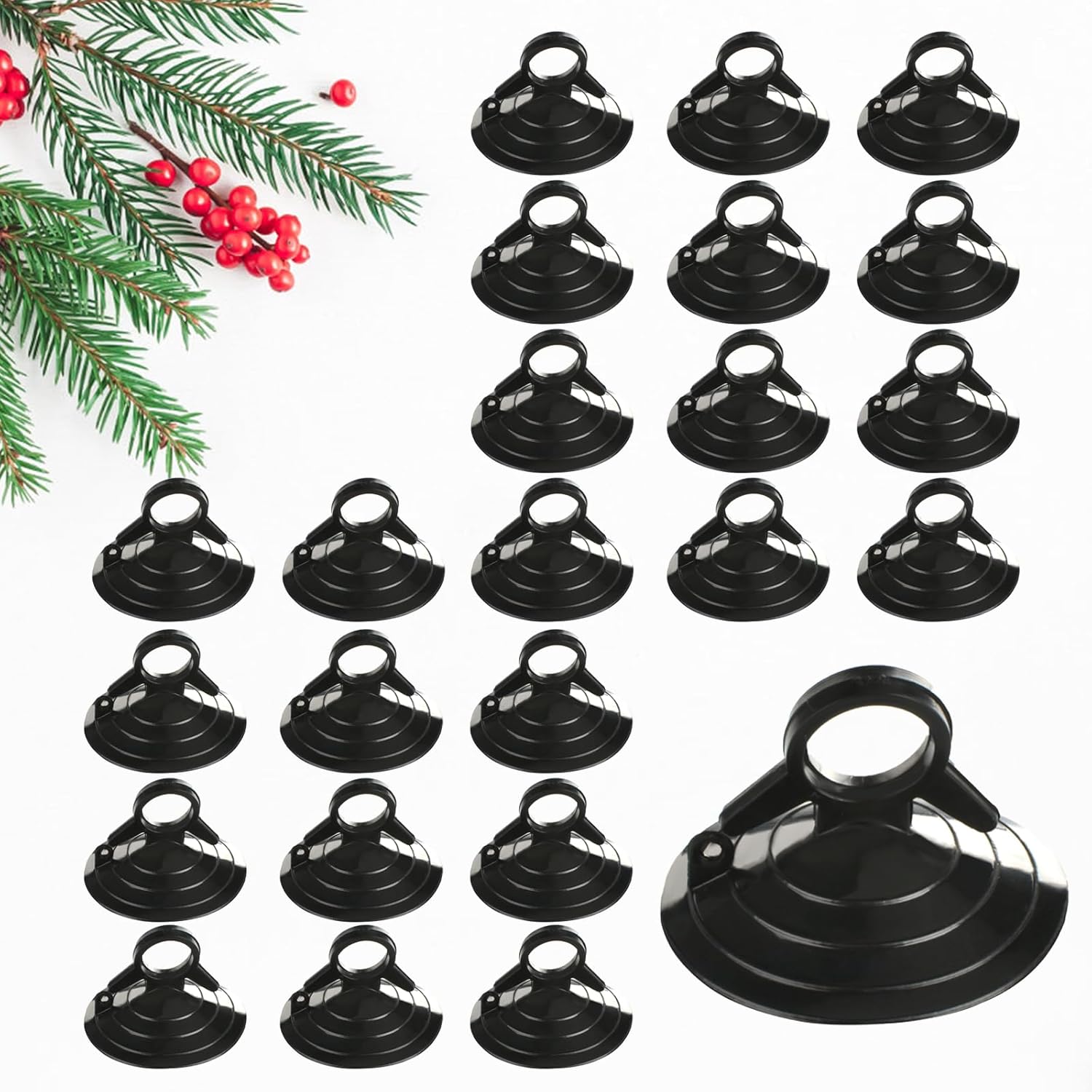 Suction Cups with Loops 24Pcs Window — view 2