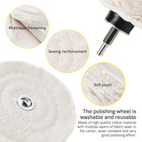Aluminium wheel polishing kit 6 piece — view 5