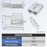 175A battery quick connector — view 3