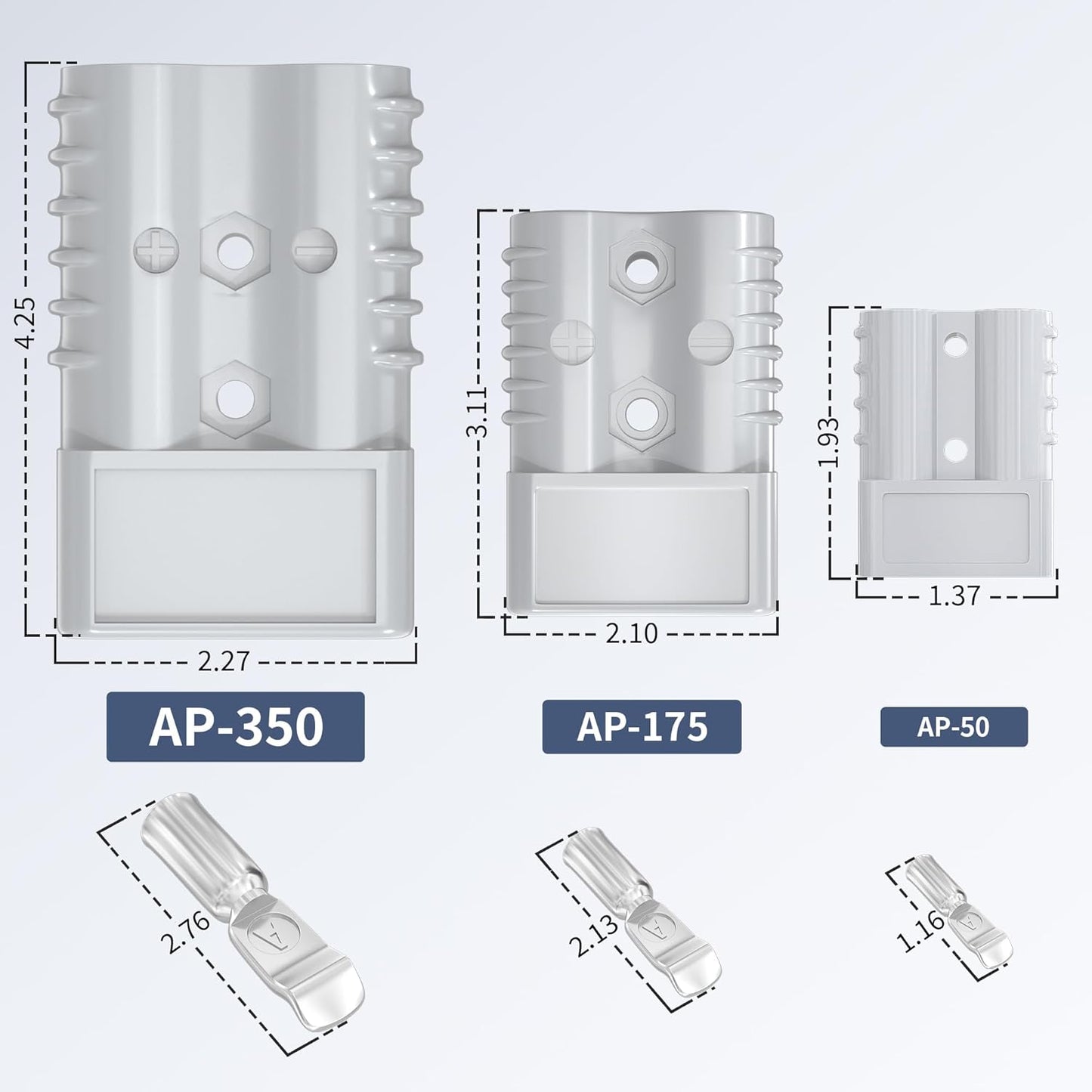 175A battery quick connector — view 5