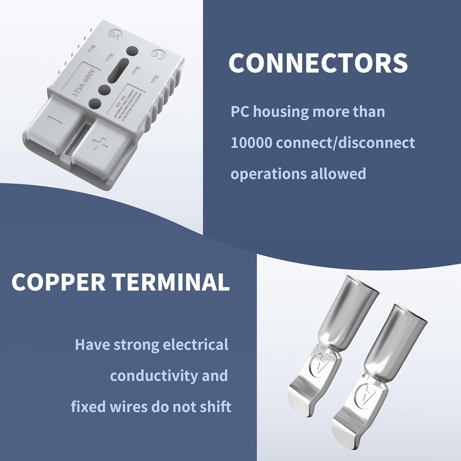 175A battery quick connector — view 7