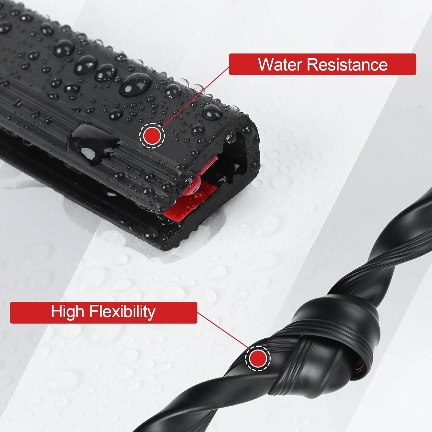 Rubber edge trim U channel 10ft — view 5