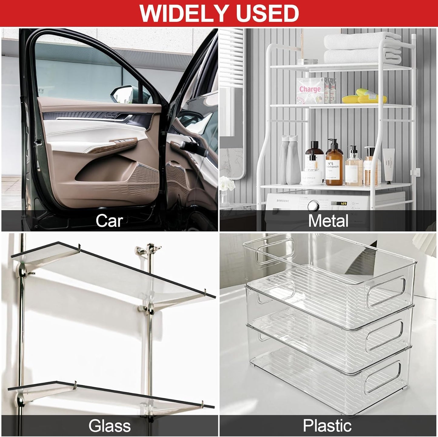 Rubber edge trim U channel 10ft — view 8