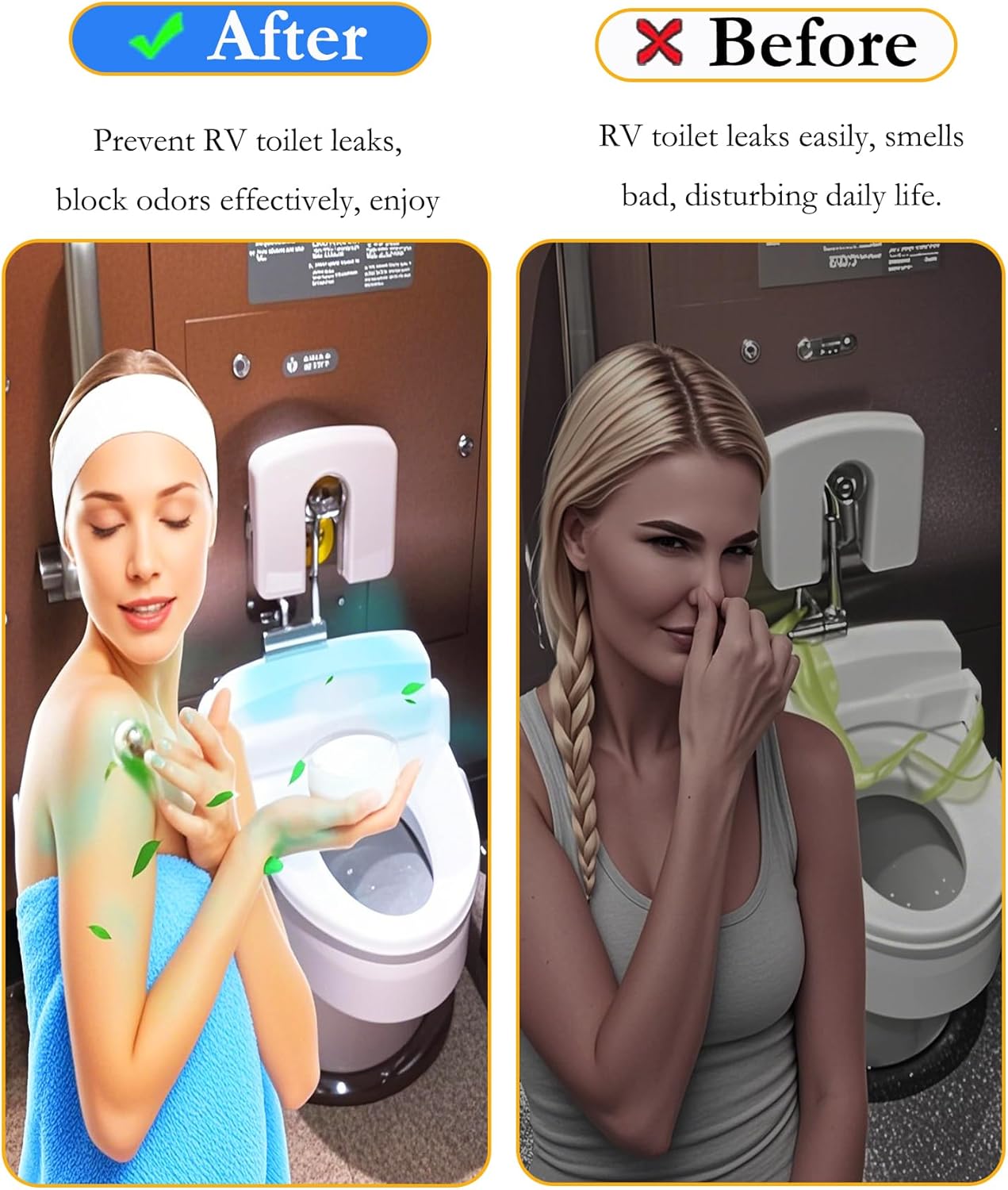 RV toilet seal for Dometic — view 7