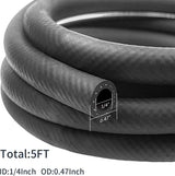 1/4 inch NBR fuel hose 5 feet — view 3