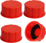 Gallon gas can caps 4 piece — view 2