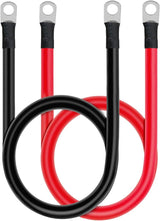 5 AWG battery cable set 20 inch — view 2
