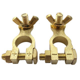 Brass top post battery terminal — view 2