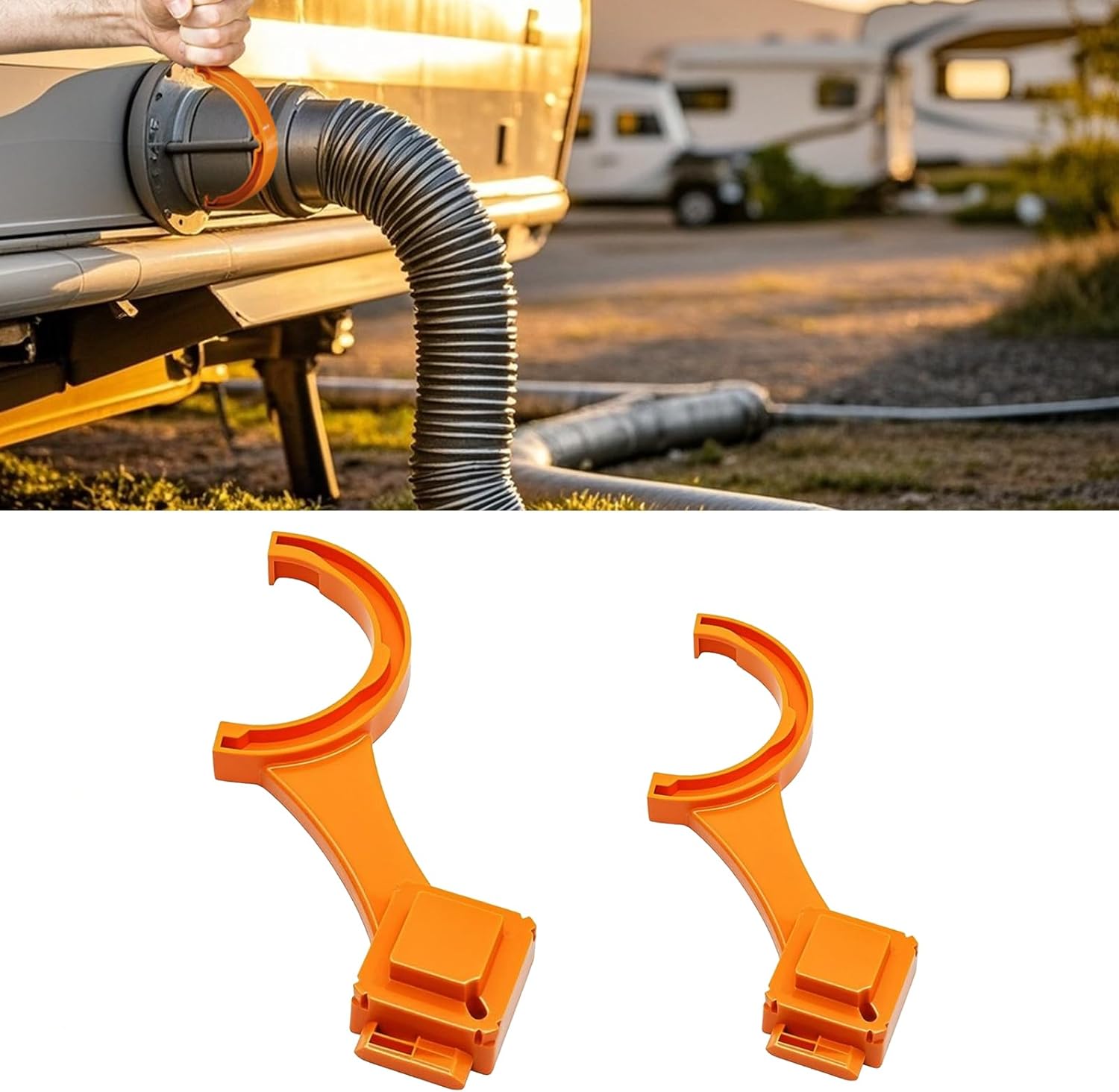 RV sewer hose wrench — view 2