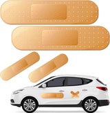 Giant band aid car stickers 4 piece — view 2