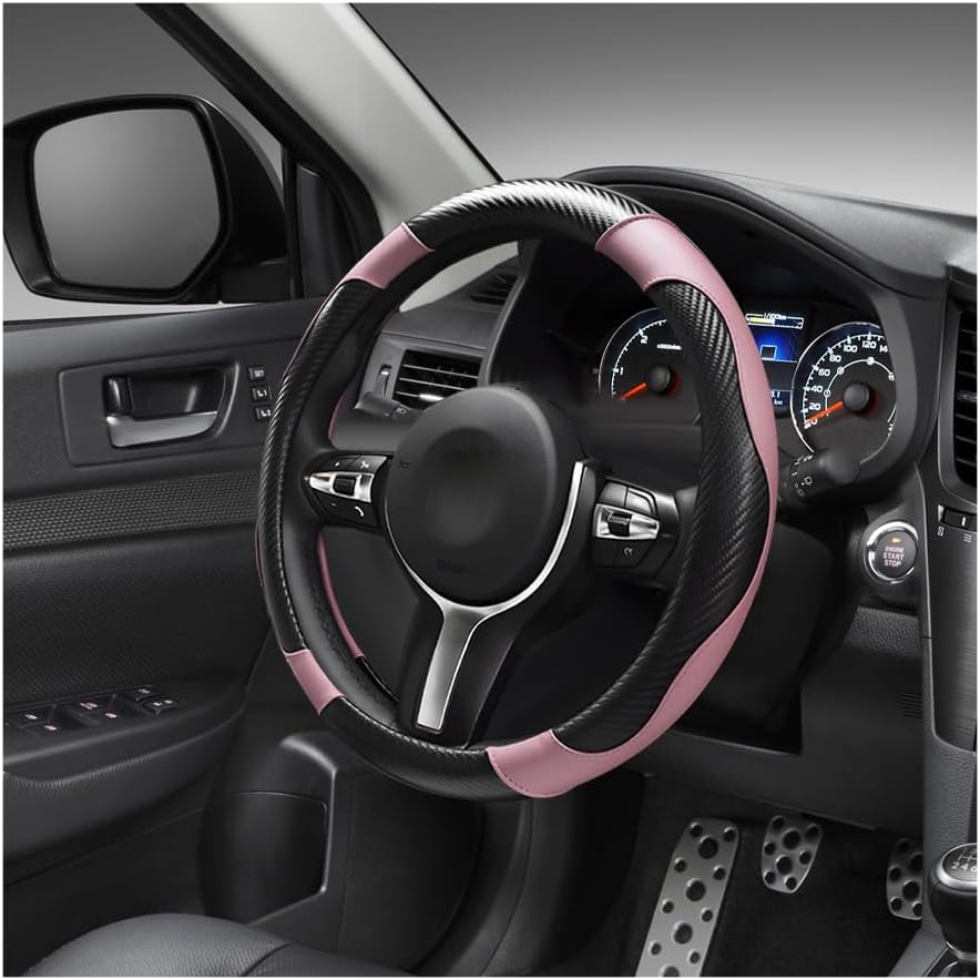Carbon fibre steering wheel cover 15 inch — view 2