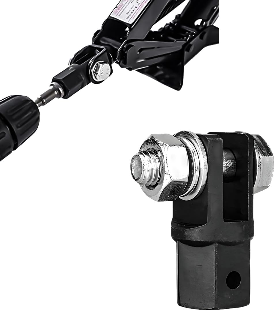 Scissor jack drill adapter 1/2 inch — view 2
