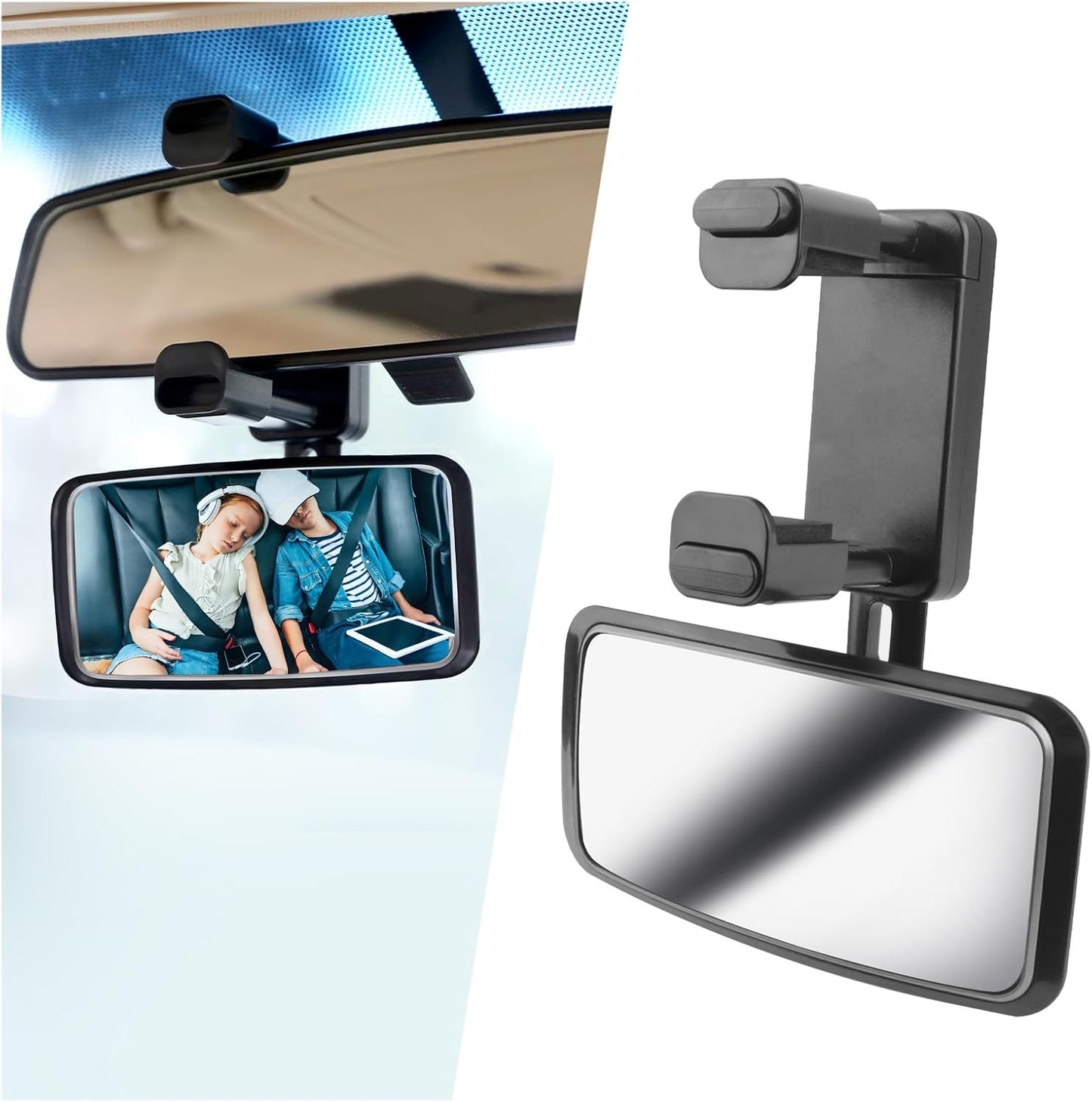 360 degree baby car mirror — view 2