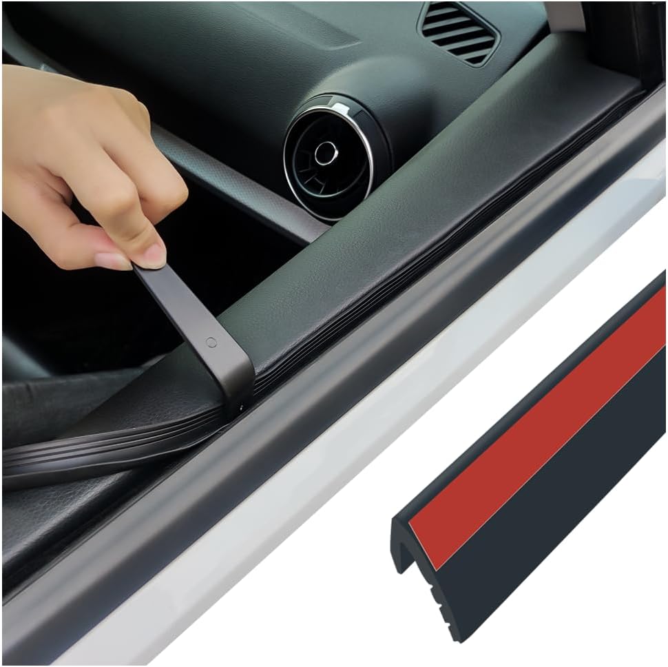 Car door rubber seal strip 13ft — view 2