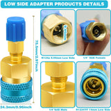 2 pcs R1234yf to R134a adapter kit — view 4