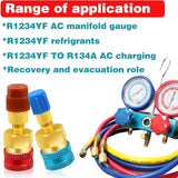 2 pcs R1234yf to R134a adapter kit — view 6