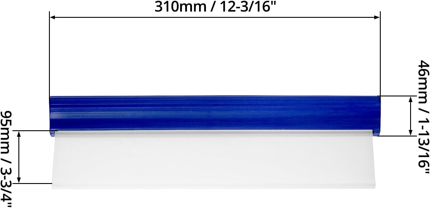 2 pack 12 inch car water squeegee — view 7