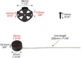 2 pairs neodymium silk dome tweeters — view 7