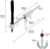 Auto body repair scriber tool set — view 7