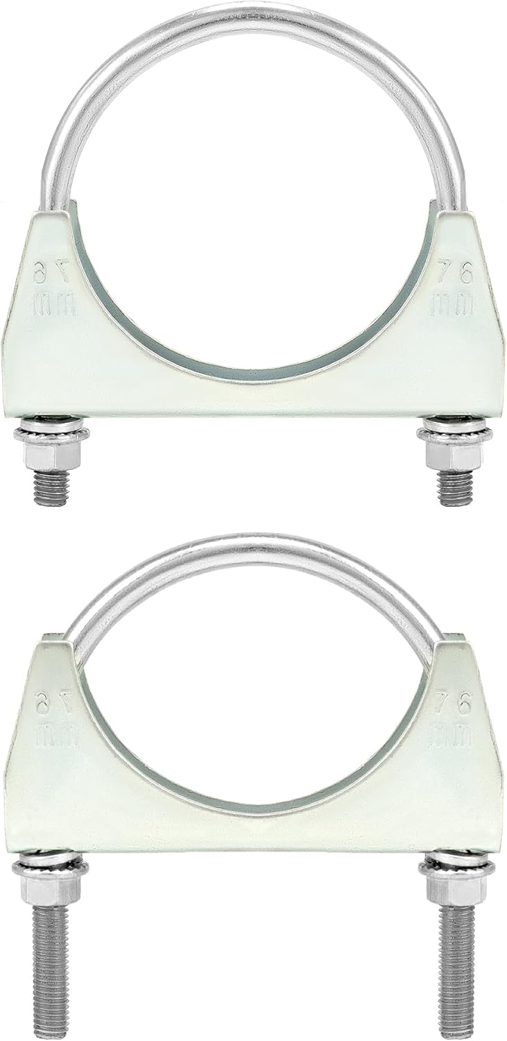 3 inch U-bolt muffler exhaust hook — view 3