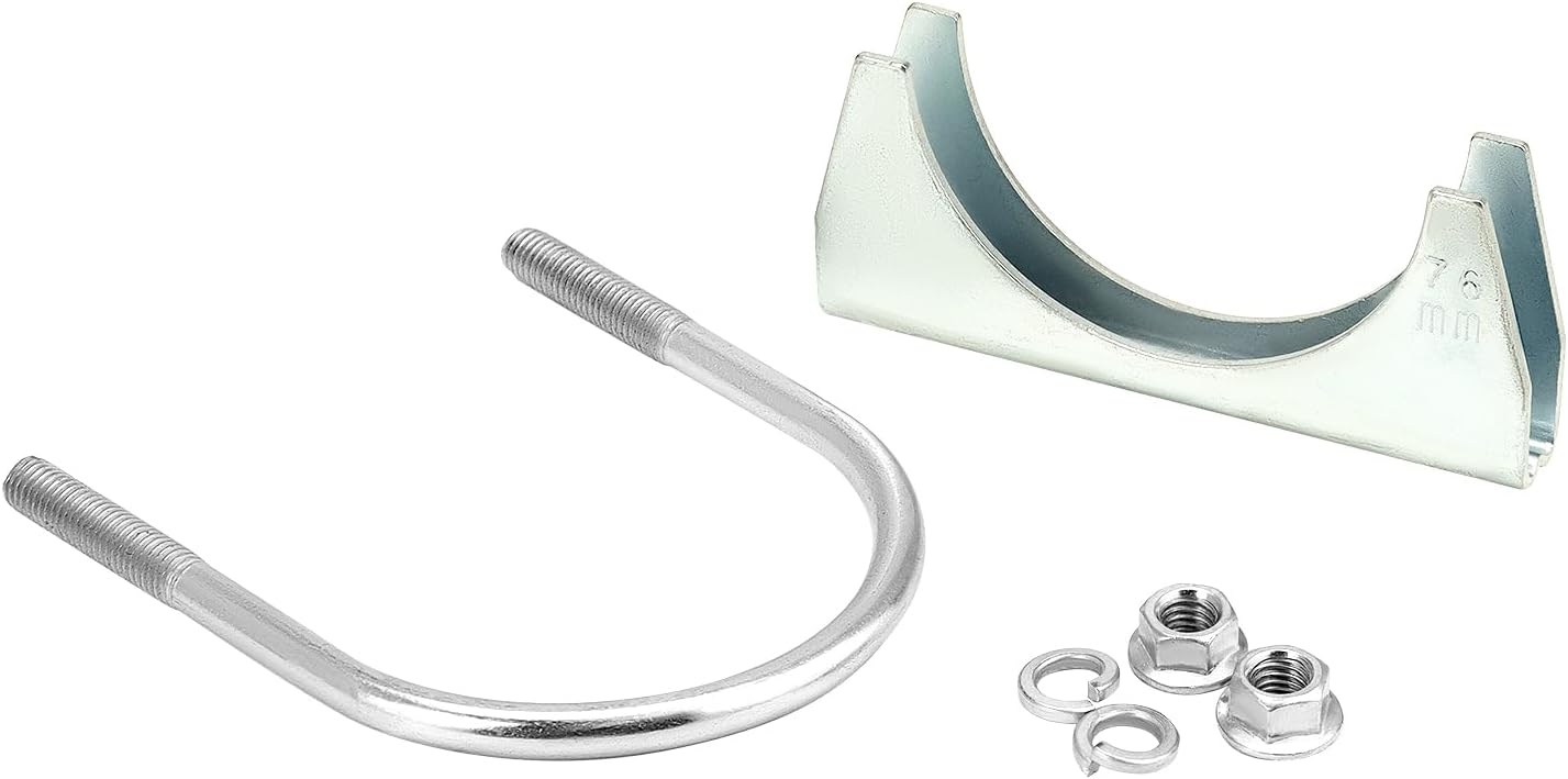 3 inch U-bolt muffler exhaust hook — view 5