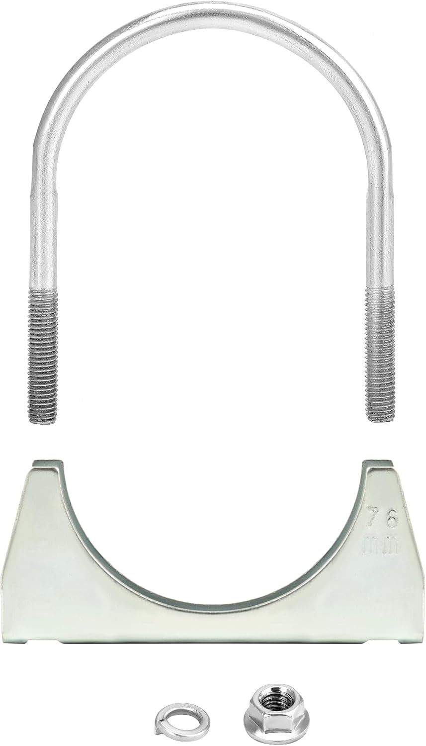 3 inch U-bolt muffler exhaust hook — view 9