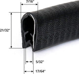 10 feet U-shape car door edge trim — view 6