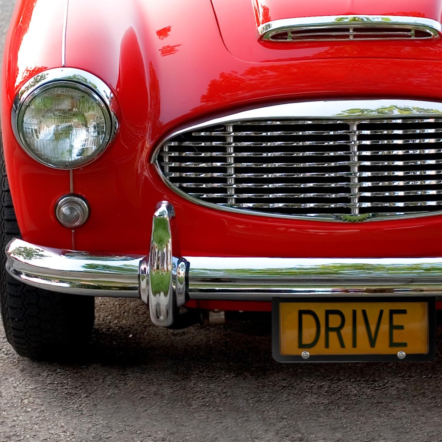 2 pcs license plate reinforce plate — view 8