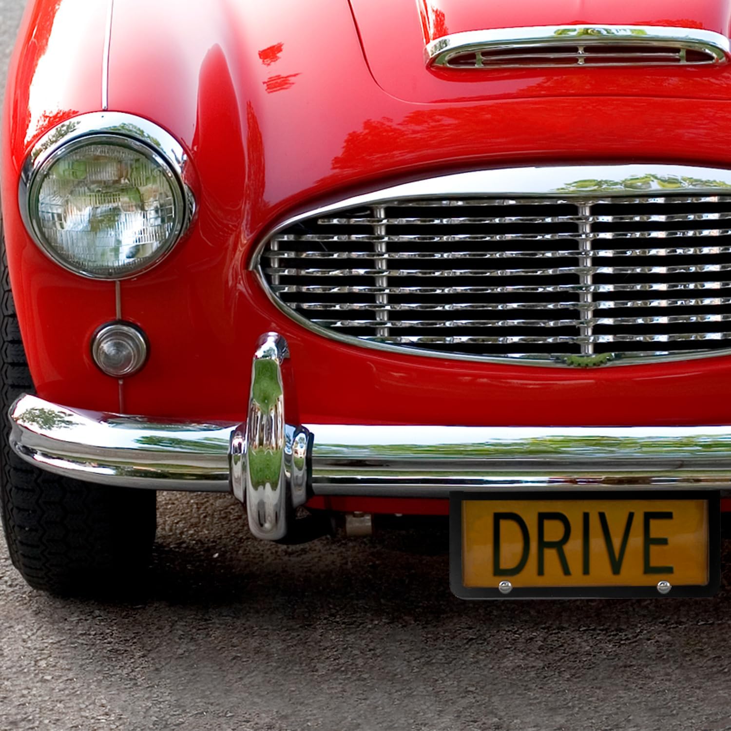 2 pcs license plate reinforce plate — view 8