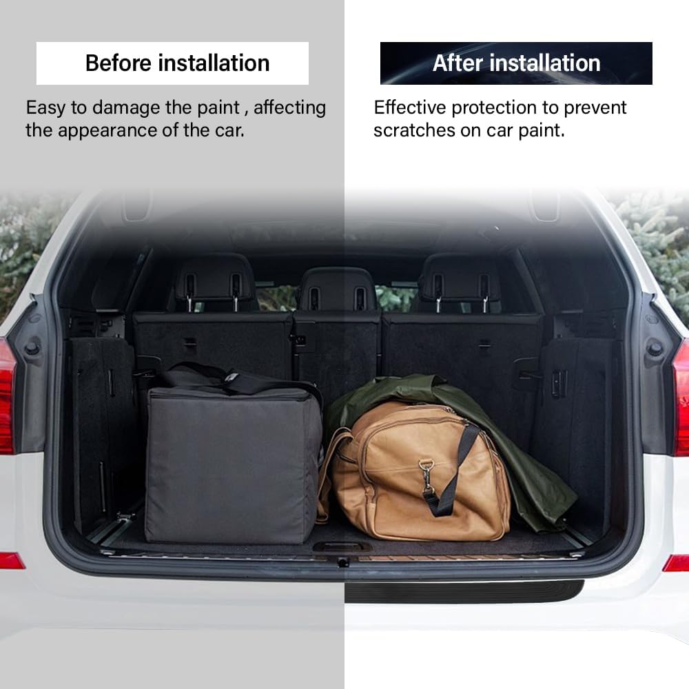 35.4 inch rear bumper protector cover — view 6