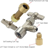 R134a can tap valve adapter — view 3