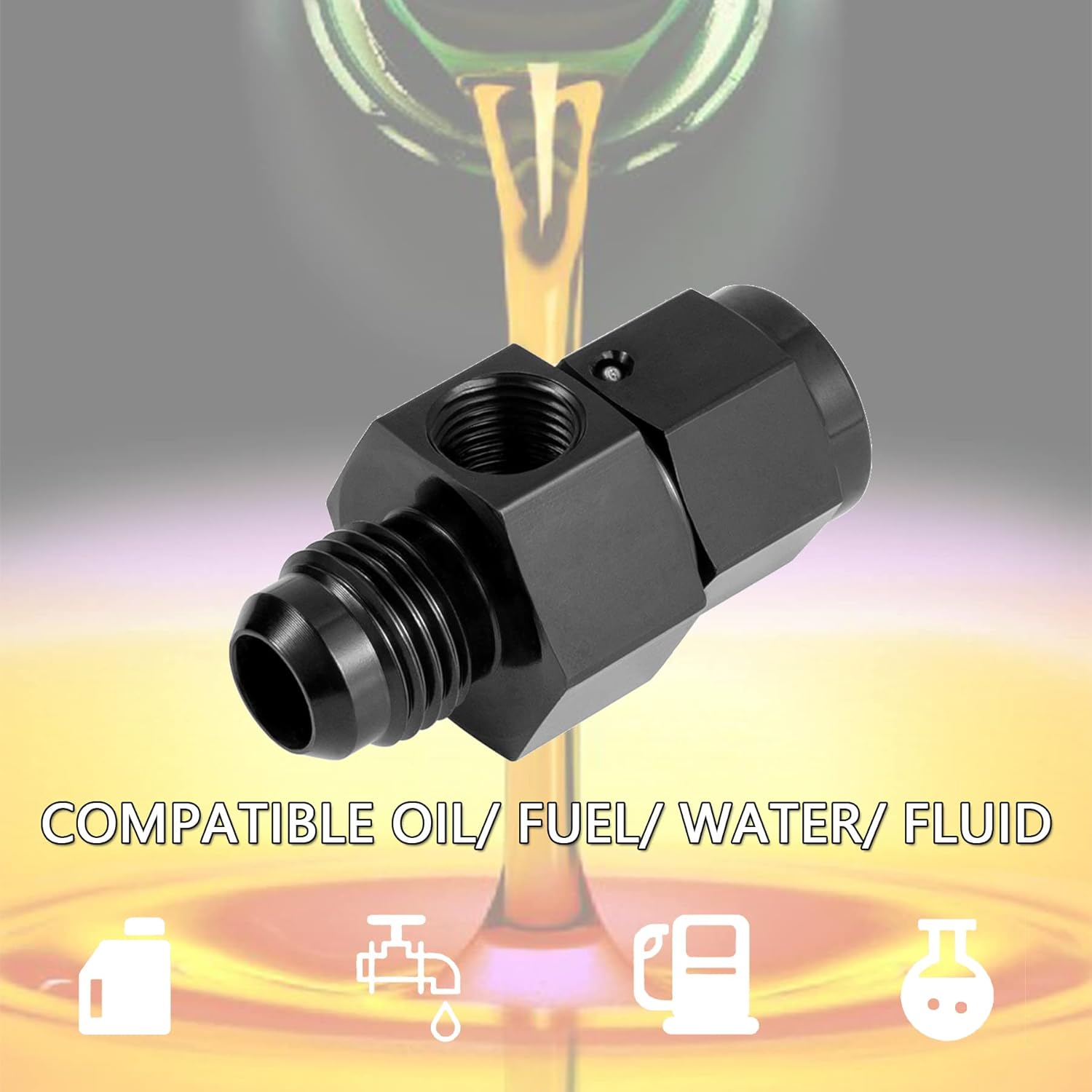 6AN fuel pressure take-off adapter — view 5