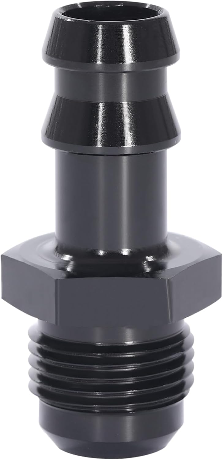 10AN to 5/8 hose barb adapter — view 3
