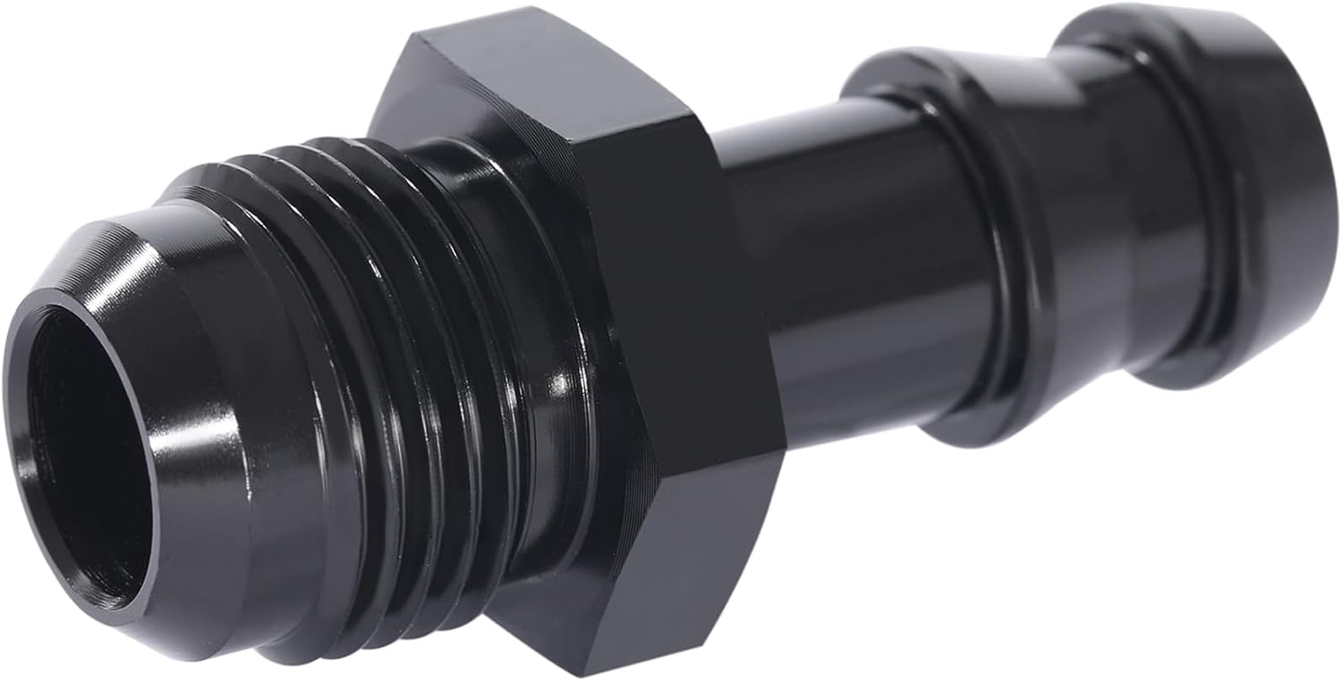 10AN to 5/8 hose barb adapter — view 5