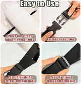 2 pack nylon tie down straps — view 5