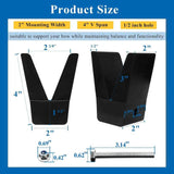 Rubber boat transom saver V-block — view 7