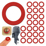 25 pcs Yamaha outboard oil drain gaskets — view 2