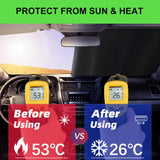 Jeep Wrangler windshield sun shade — view 5