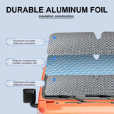 Jeep Wrangler windshield sun shade — view 6