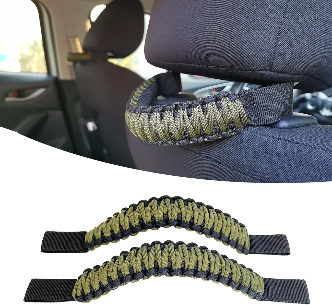 Universal headrest grab handles 2-pack — view 3