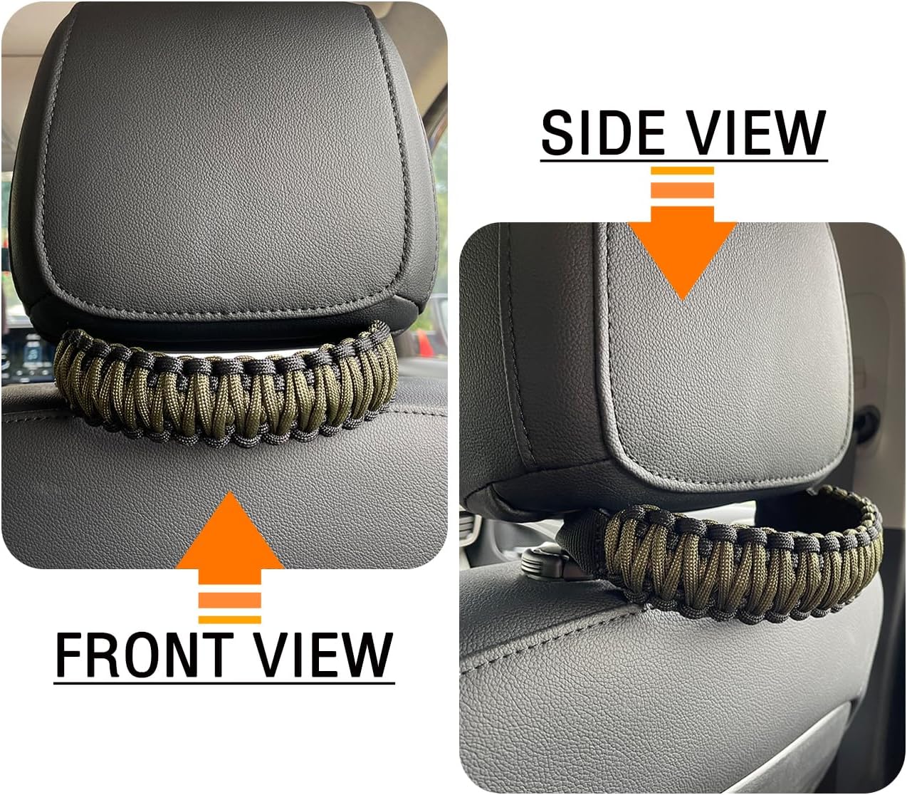 Universal headrest grab handles 2-pack — view 5
