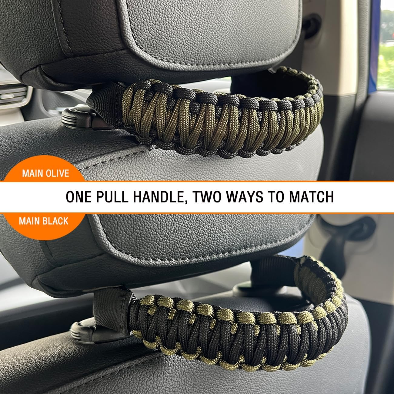 Universal headrest grab handles 2-pack — view 6