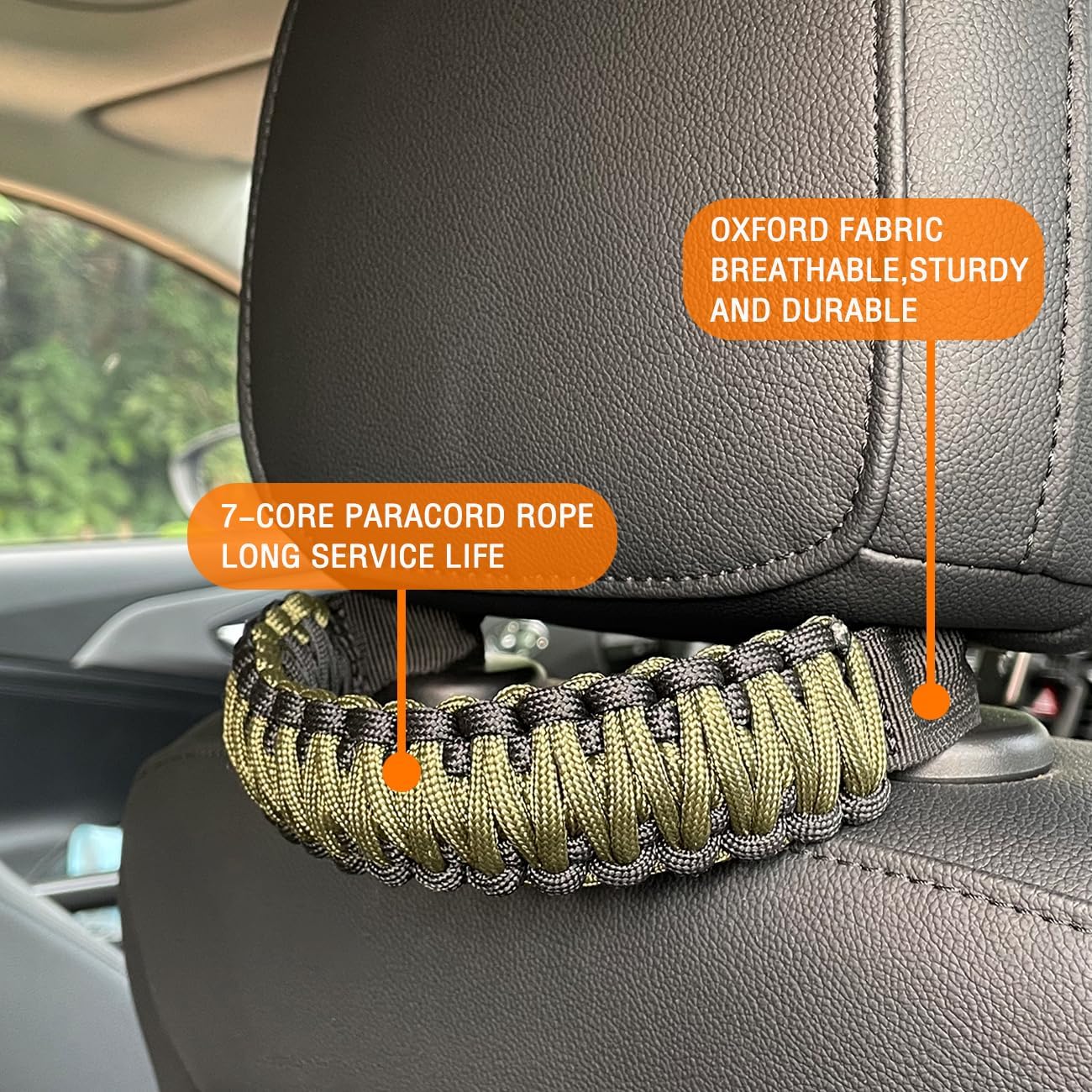 Universal headrest grab handles 2-pack — view 7