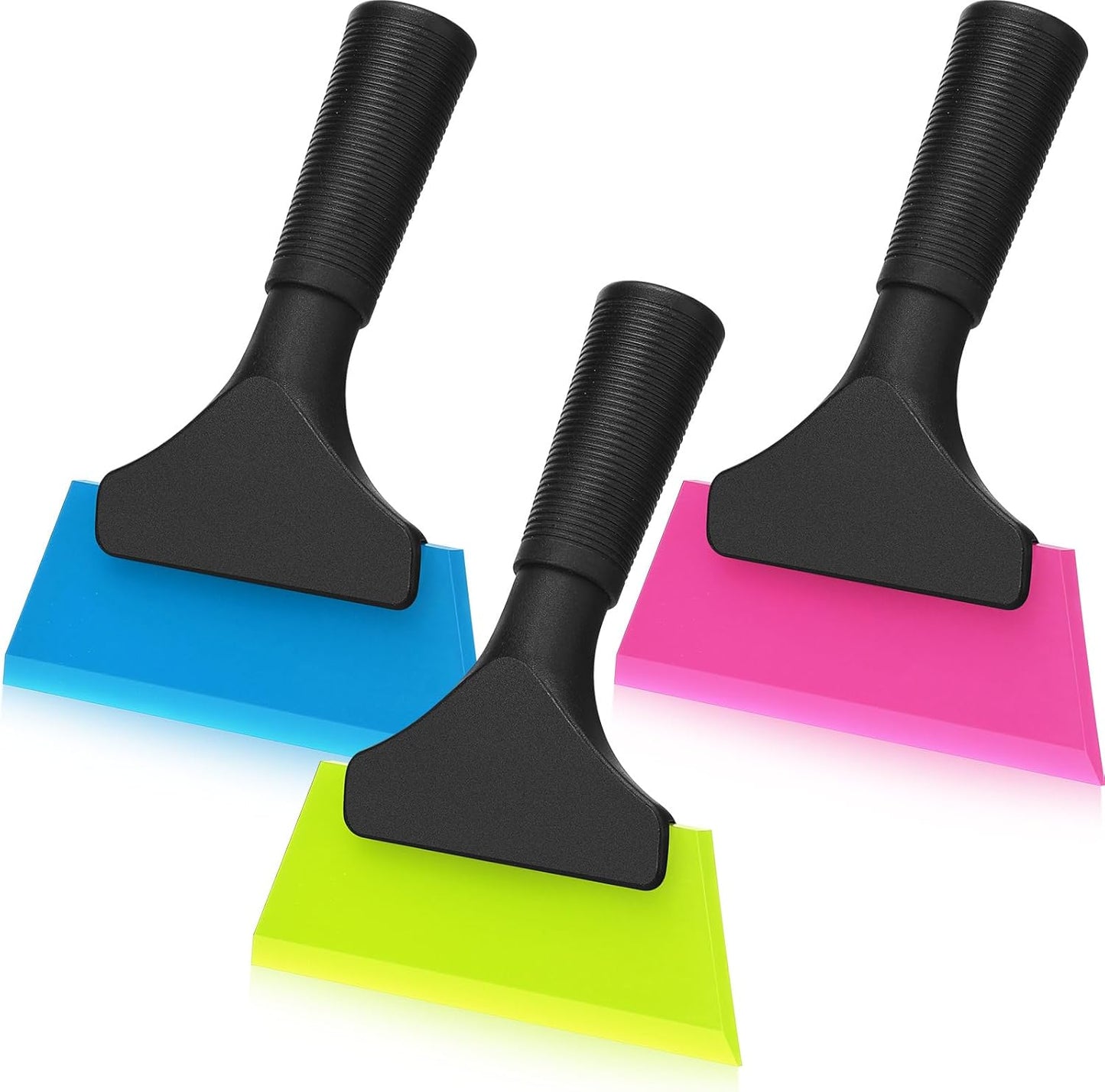 3 pcs 5 inch silicone window squeegee — view 2